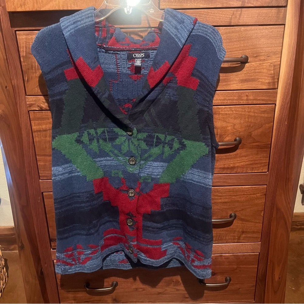 CHAPS sweater vest